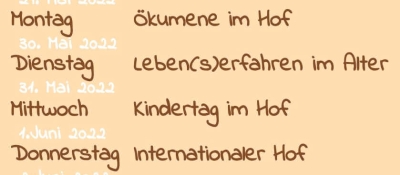 offener Hof